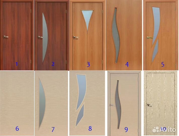 Двери межкомнатные и входные