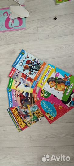 Детские журналы с заданиями, книжки, развивашки