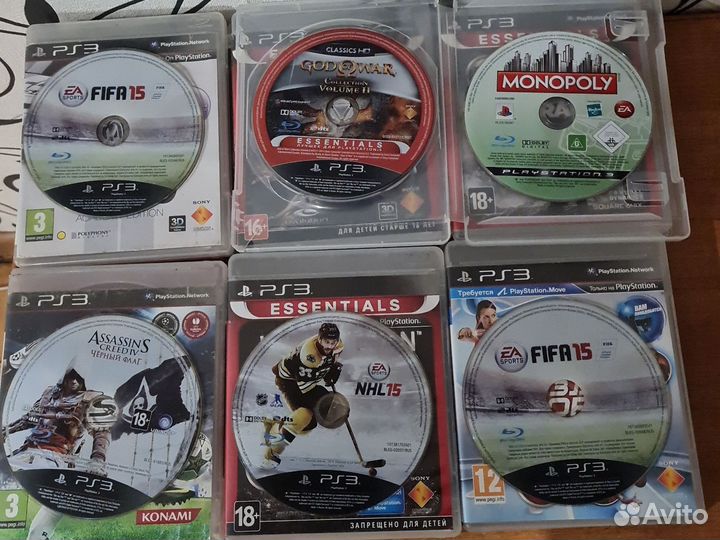 Диски на пс3