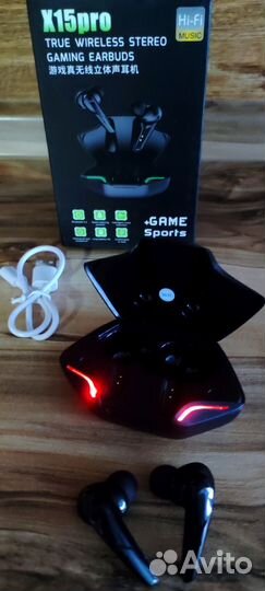 Игровые наушники беспроводные X15 Pro