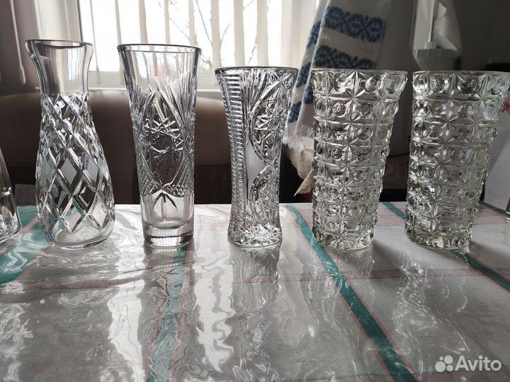 Ваза хрустальная СССР