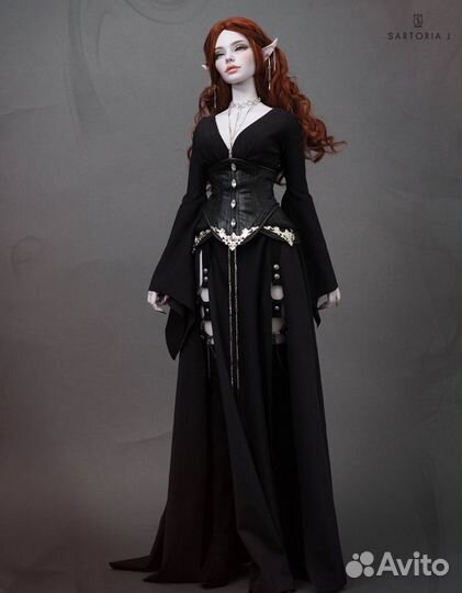 Кукла BJD 1/3 эльфийское платье SartoriaJ
