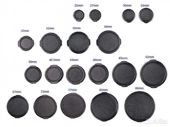 Крышки для объективов и камер