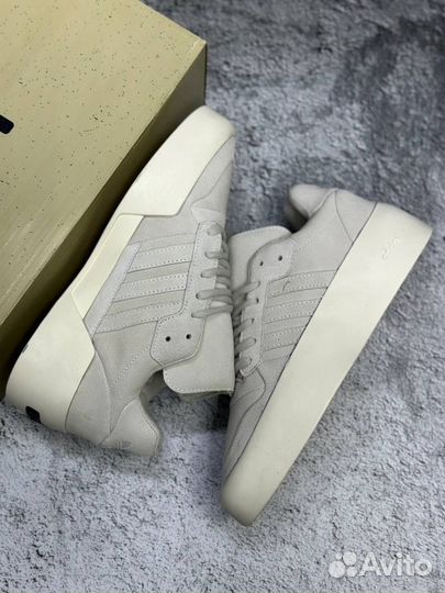 Кроссовки Adidas x Fear Of God серые мужские