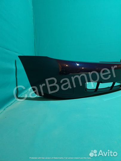 Бампер передний на Калину Лада цвет 482 Черника