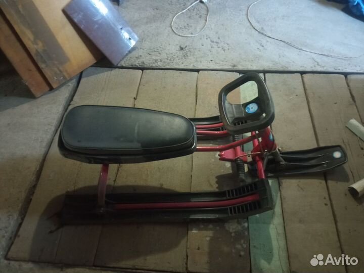 Детский снегокат СССР