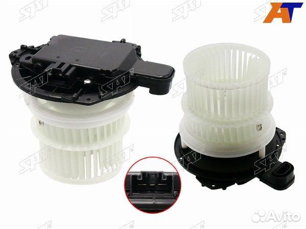 Мотор отопилеля салона, мотор печки toyota alphard