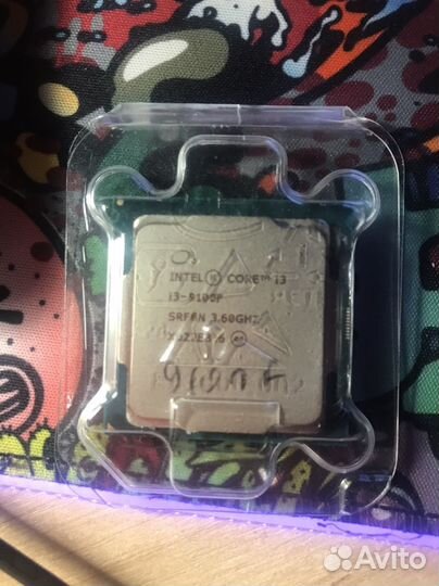 Процессор intel core i3 9100f + озу 8gb samsung