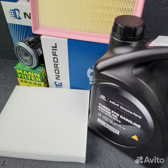 Набор то и моторное масло Hyundai/Kia