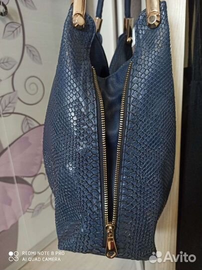 Сумка женская синяя