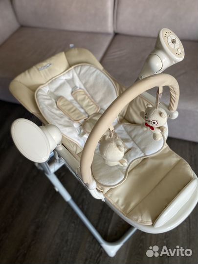 Детский стульчик (+качели и шезлонг) 3 в 1 Babyton