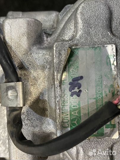 Компрессор кондиционера Mercedes sprinter 901-905