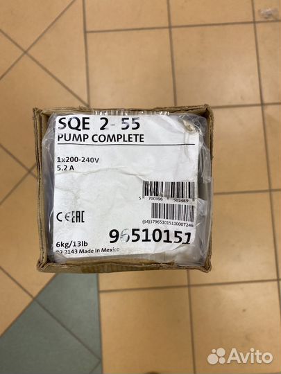 Скважинный насос grundfos SQE 2-55