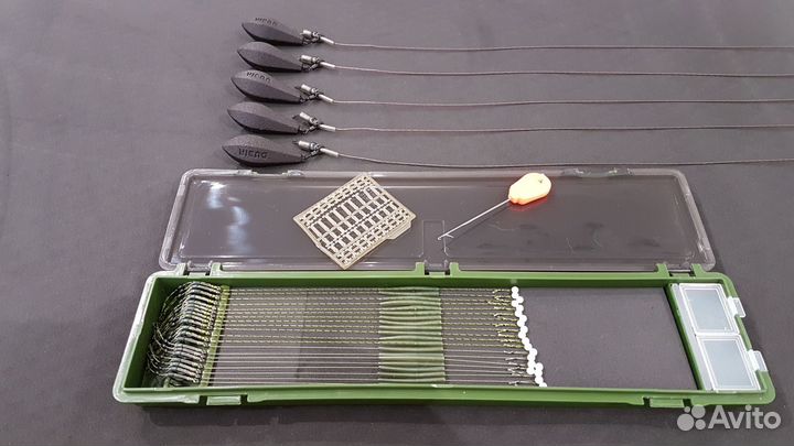 Карповые монтажи + карповые поводки