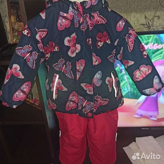 Зимний костюм для девочки