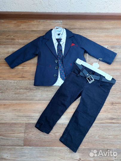 Брючный костюм на мальчика, 86-92 размер