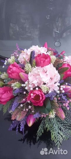 Букет из искусственных цветов