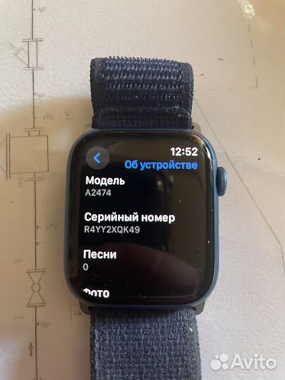 Часы apple watch 7 45 mm