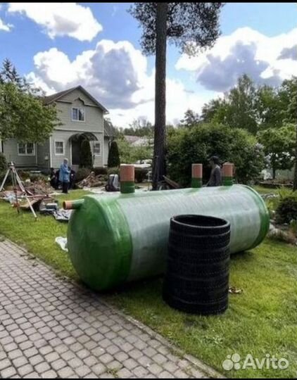 Септик под ключ за 1 день
