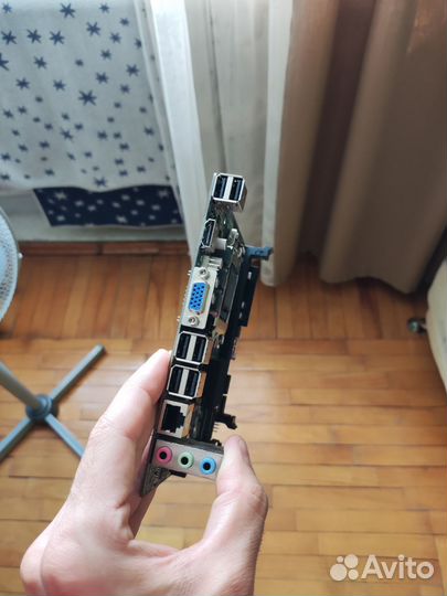 Материнская плата 1155 mini itx