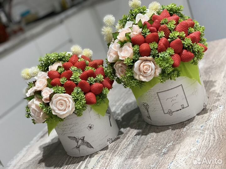 Букеты из мыльных роз