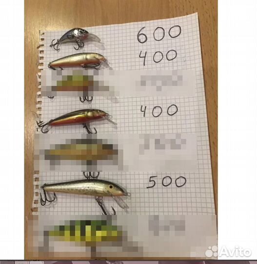 Воблеры, salmo, perch, hornet, rapala
