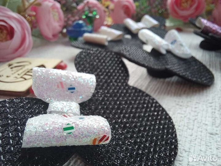 Резиночки для волос ручной работы