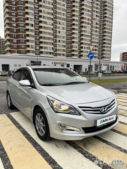 Hyundai Solaris 1.6 AT, 2015, 165 000 км