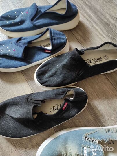 Слипоны женские 38 размер