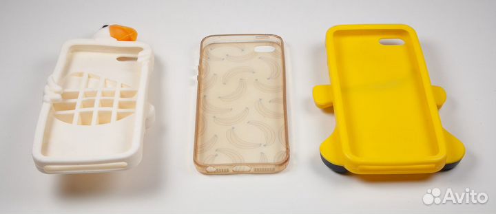 Чехлы для iPhone 5, 5s, 5se 3шт