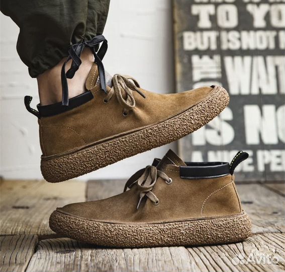 Мужские босоногие ботинки