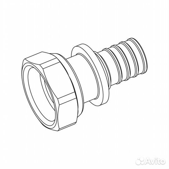 Переходник Рехау Rautitan накидная гайка 25-G3/4