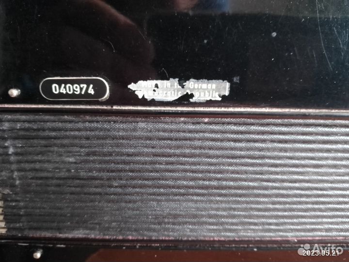 Аккордеон Weltmeister Stella, DDR (ГДР) продам