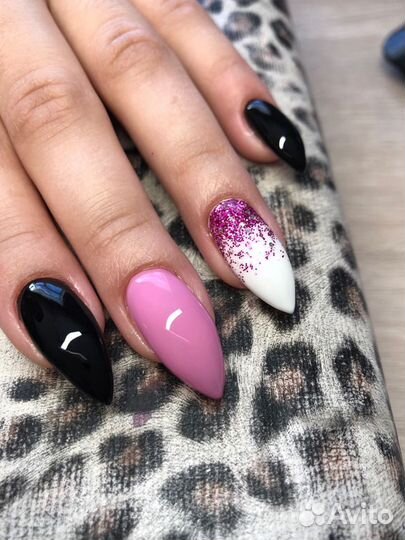 Маникюр, Покрытие shellac, Наращивание