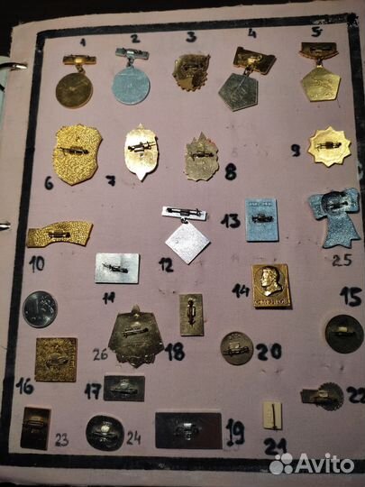 Значки СССР