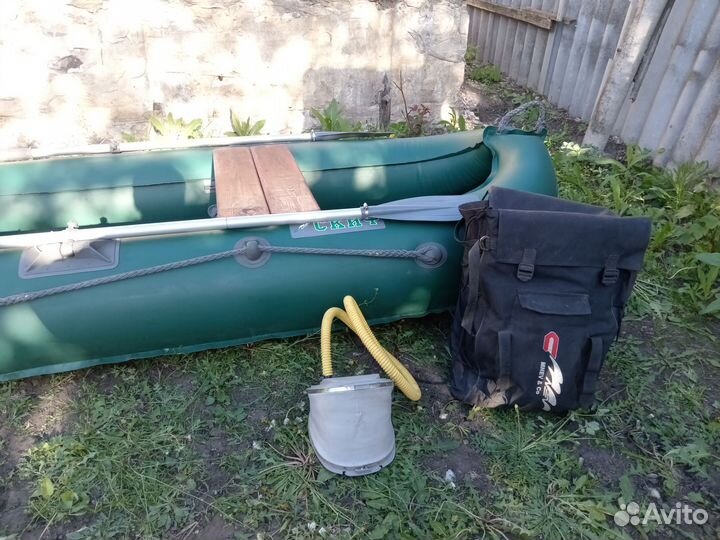 Лодка надувная бу