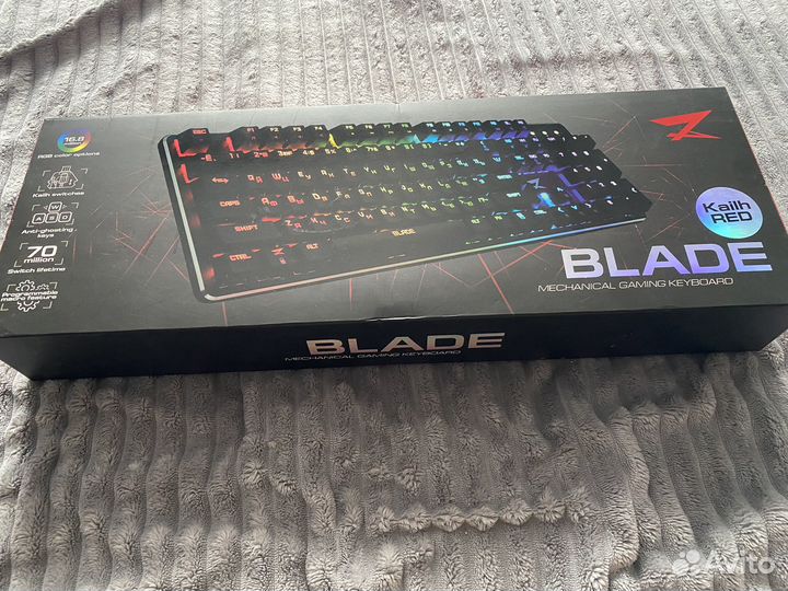Механическая клавиатура zet gaming (ardor) blade