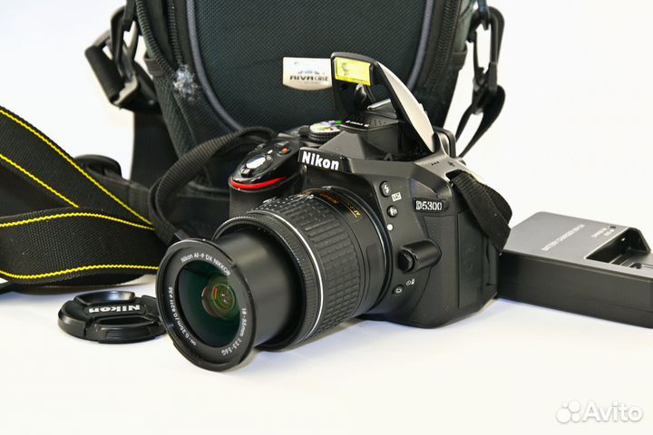 Nikon D5300 24.2MP цифрозеркалка Kit AF-P VR 18-55