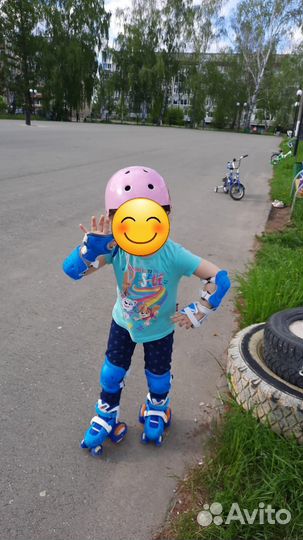 Роликовые коньки 25-28