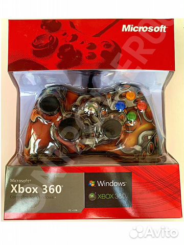 Джойстик (геймпад) для Xbox 360 и PC пров/беспров