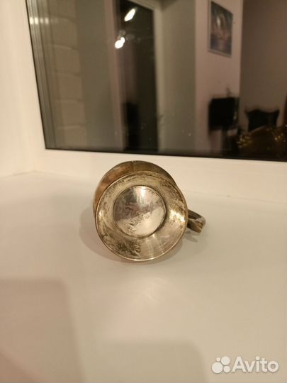 Кружка латунь