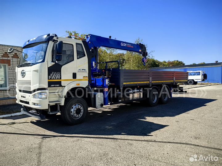 FAW J6P-375 с КМУ, 2023