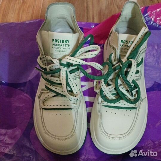 Ботинки женские кожаные