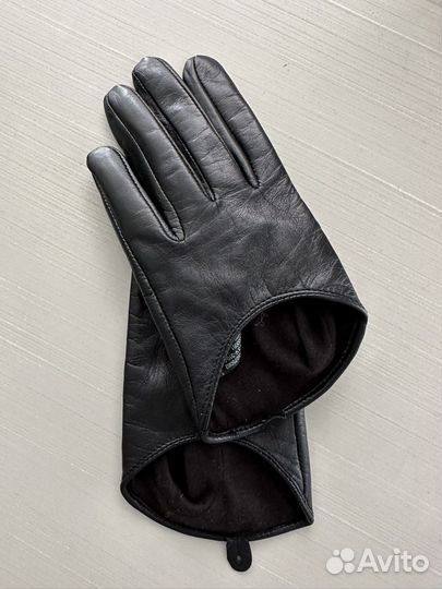 Перчатки кожаные Zara