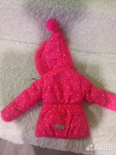 Куртка зимняя для девочки 98