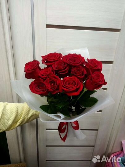 Цветы розы букет