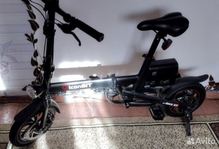 Электровелосипед складной iconBIT E-bike K7
