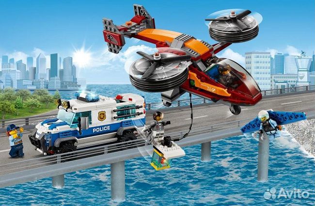 Конструктор Lari 11209 Воздушная полиция: кража бр