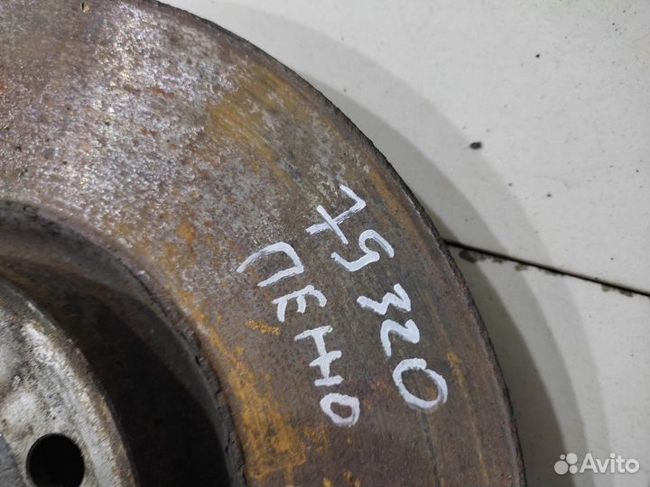 Тормозной диск (передний, правый) (Peugeot 3008)