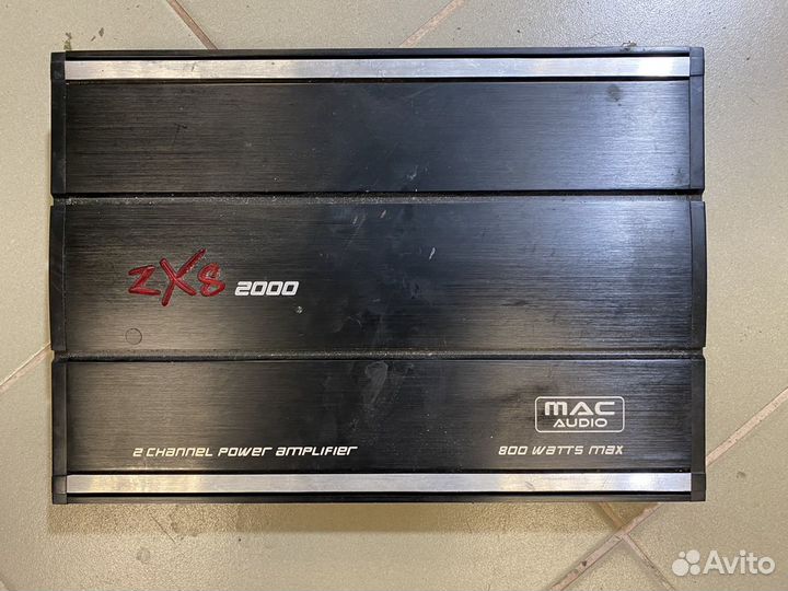 Усилитель Mac Audio ZXS 2000